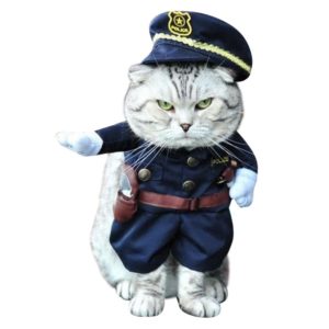 Kitty Cop Pet Costume